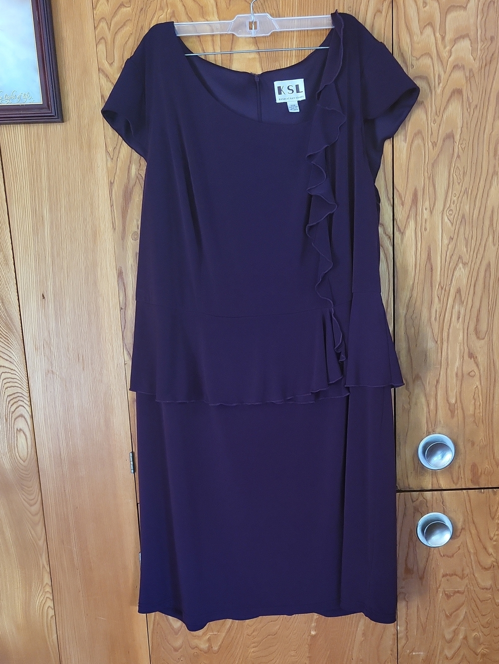 KSL Dark Plum Dress